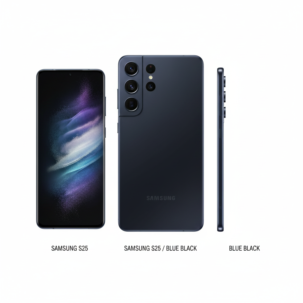 SAMSUNG Galaxy S25 256 GB, Blueblack, Dual SIM